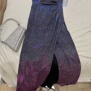 Xscape Midnight “Galaxy” Gown